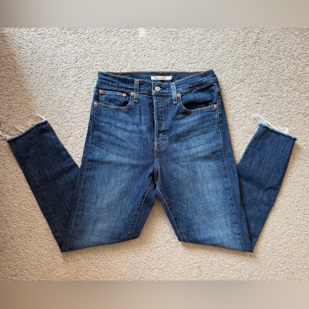levi's - women’s wedge skinny jeans